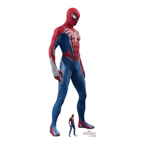 Peter Parker Spider-Man 2 Cardboard Cutout Official with Free Mini Standee - Picture 1 of 2
