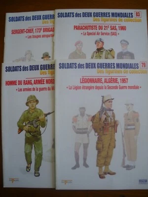 Soldat plomb : Livrets de la Collection " SOLDATS des 2 GUERRES MONDIALES " - Photo 1/4