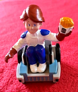 Burger King BK Kids Club, 1990 ruedas transportadoras, silla de ruedas, IQ Boy ¡casi como nuevo! - Imagen 1 de 3