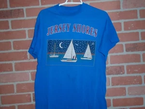 JERSEY SHORES VINTAGE 1980S UNISEX ADULTS TSHIRT-SEE ALL PICTURES FIRST - Picture 1 of 6
