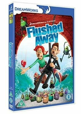 Flushed Away DVD Animation (2015) Andy Serkis Quality Guaranteed Amazing Value - Image 1 of 4