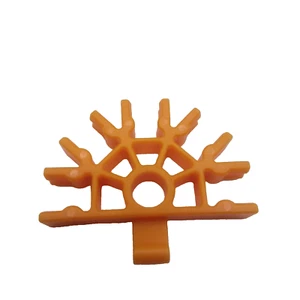 Job Lot : 40 K'NEX Pieces - KNEX Orange 5-Way Connector for Coaster Track. - Picture 1 of 4