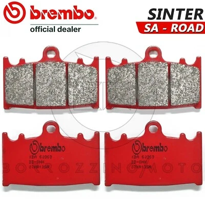 4 PLAQUETTES DE FREIN Avant BREMBO Sa Sinter pour Suzuki GSF 1200 Bandit 2006 - Photo 1/2