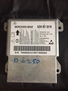 12-14 Mercedes C250 C300 C350 C63 Airbag Module SRS 2049012804 - Picture 1 of 1