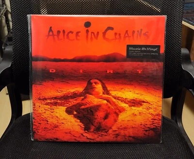 ALICE IN CHAINS Dirt LP 2009 EU Import 180 Gram Audiophile Vinyl RARE NEW SEALED - Image 1 of 3