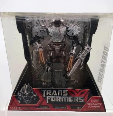 Transformers Decepticon Megatron Limited Edition Metallic Finish Hasbro MISB - Image 1 of 4