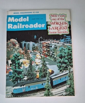 Model Railroader Magazine June 1976 - Image 1 of 2