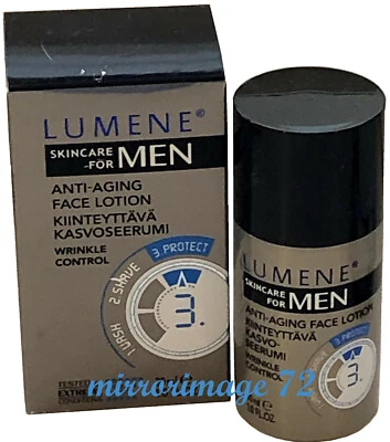Lumine Skincare For Men Anti-Aging Face Lotion Wrinkle Control 1 0z./30mL - Image 1 of 2