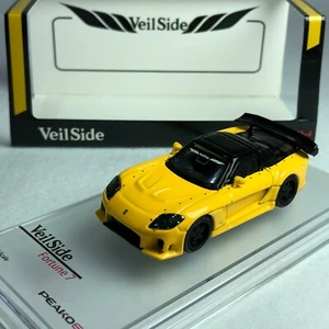 1/64 Peako64 Peako Mazda RX7 Veilside Fortune 7 Yellow Special edition - Picture 1 of 1