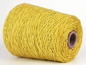 34,50 €/kg Konengarn * Effekt Bändchen  70% Baumwolle * Cage * Mostarda * Nm 2,3 - Bild 1 von 4