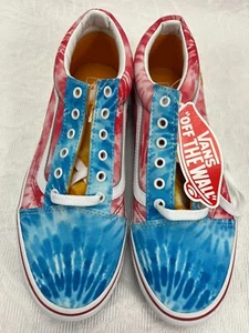 Size 7 - VANS Ward Psychedelic Tie Dye - Women's - Picture 1 of 6