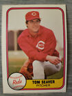 1981 Fleer Tom Seaver Baseball Card #200 Cincinnati Reds