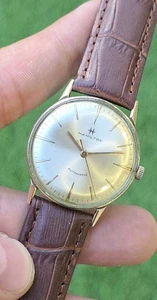 Vintage HAMILTON Automatic 689A 10k RGP Men's 32mm Watch In Working Condition - Picture 1 of 22