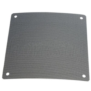 5PCS 120mm Cuttable Black PVC PC Fan Dust Filter Dustproof Case Computer M&I4 - Afbeelding 1 van 6
