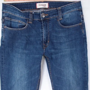 Mens FIRETRAP Stretch Slim Straight Blue Jeans W30 L32 - Picture 1 of 7