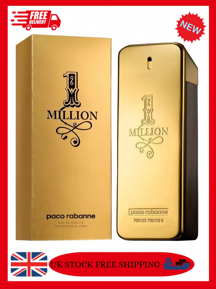 PACO RABANNE Paco 1 Million Eau De Toilette Spray 100ml | Brand New |UK Stock