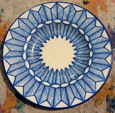 Vintage Figas Spanish Pottery Hand Decorated Wall Plate 29cm - Image 1 of 4