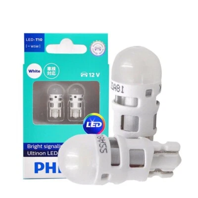 Philips Car Light LED T10 W5W 6000K 12V 11961 12791 Ultinon LED Signaling Bulb - Image 1 of 4