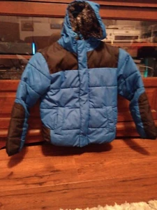 WONDER  NATI0N FUR HOODIE JACKET  XS/XCH (4-5)   SLEEVES IS 18IN. LENGTH IS... - Picture 1 of 7