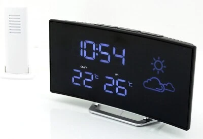 Soundmaster FUR100 Wetterstation Radiowecker Funkwecker mit Außensensor Gangrese - Bild 1 von 2