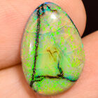 05.50Cts. Natural Play Of Multi Color Monarch Opal Fancy Cabochon Loose Gemstone