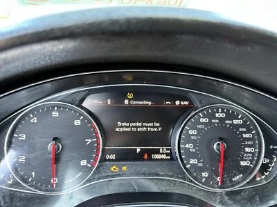 Used Speedometer Gauge fits: 2015 Audi A6 cluster MPH w/o adaptive cruise w/o ni Foto 1 de 4