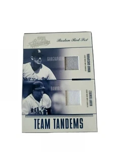 2004 Playoff Absolute Memorabilia Boston Red Sox Team Tandems Nomar Garciaparra - Picture 1 of 3