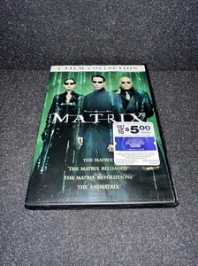 The Matrix 4-Film Collection (DVD, 2016) Reloaded - Revolutions - Animatrix - Picture 1 of 3