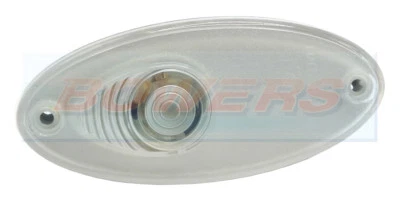 Hella Clear White Front Oval Marker Light Lamp Swift Abbey Bailey Lunar Caravan - Image 1 of 3