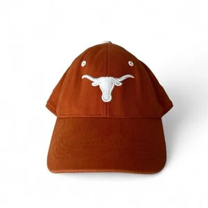 TEXAS LONGHORNS Orange Team Branded Child’s Youth OneSize Cotton Embroidered Hat - Picture 1 of 11