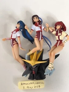 rare noriko yung kasumi figure 3 set Gunbuster head anime gainax noriko takaya - Picture 1 of 2