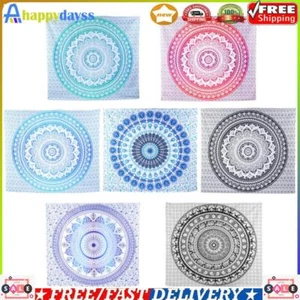 Retro Boho Tapestry Beach Travel Towel Blanket Yoga Mat Home Carpet - Picture 1 of 13