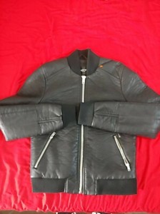 OBEY Leather Outer Shell Coats, Jackets 