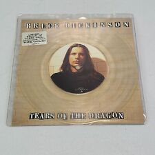 Bruce Dickinson Tears Of The Dragon 7" Inch Clear Vinyl Single Limited Edition