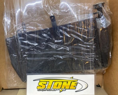 Ducati Monster 1200R 1200 R 18-20 OEM Radiator Coolant Water Cooler 54841033A - Image 1 of 4