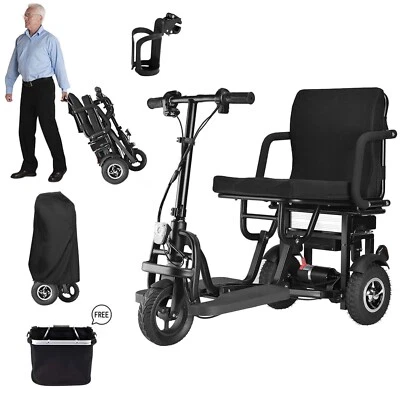 3 Räder Elektromobil, Seniorenmobil Senioren-Scooter- Unterstützung 120kg - Bild 1 von 4