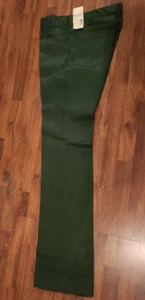NWT VTG Horace Small Green Pants Style 9793 Waist 36R You Make Length WPL7230 - Picture 1 of 11