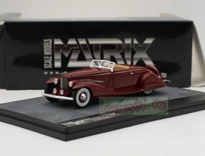 1/43 MATRIX 1935 Duesenberg SJ 572-2596 Convertible coupe SWB Limited - Image 1 of 4