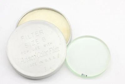 B 1/4* Skylight Series VI Lens Filter For Ansco Film - Fair Glass - Used Y200 - Image 1 of 2