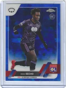 2022-23 TOPPS CHROME SAPPHIRE UEFA WOMENS VICKI BECHO ROOKIE RC #98 LYON - Picture 1 of 1