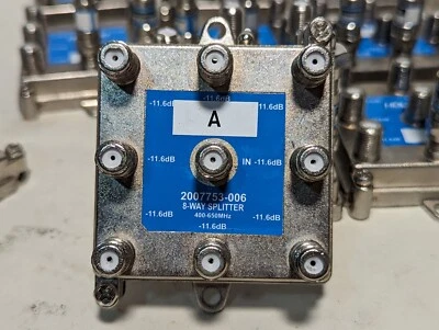 Holland Electronics 2007753-006 8-way splitter, 400-650MHz - Image 1 of 2