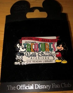 Treasures of the Walt Disney Archives Reagan Library Pin Opening Day Mickey MOC - Picture 1 of 1