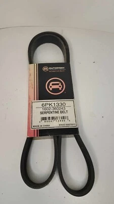 Correa serpentina de dirección con bomba de aire acondicionado W202 para Mercedes-Benz C230 1999-2000  Foto 1 de 2