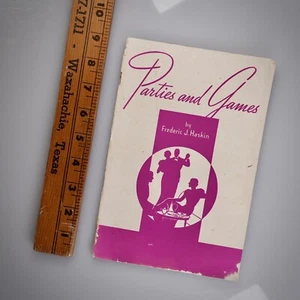 this #vintage Parties And Games Handbook By Frederic J. Haskin (1960s) - Picture 1 of 6