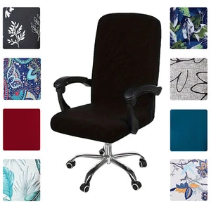 Stretch computer Swivel chair cover Desk chair protection, household items - Picture 1 of 21
