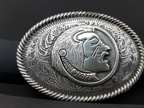 Florida State University Seminoles Belt Buckle New Cover