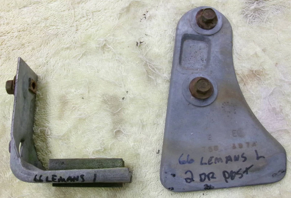 Pontiac Lemans Tempest GTO 1966 2 puertas izquierda coche guía cristal tope de tope Foto 1 de 4