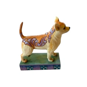 Figurina Charo Jim Shore Enesco 3,75x3,75 cane Chihuahua 2012 4031224 usata in ottime condizioni - Foto 1 di 5