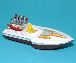 MATCHBOX SUPERFAST #5 SEAFIRE BROWN BASE YELLOW. FIGURE 1975 LESNEY PROD & CO... - Picture 1 of 5