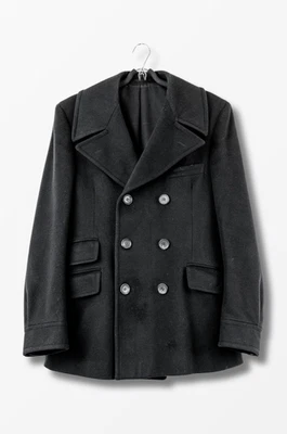 Abrigo de guisante de lana de doble botonadura Gucci - talla 48 (hecho en... - Imagen 1 de 4